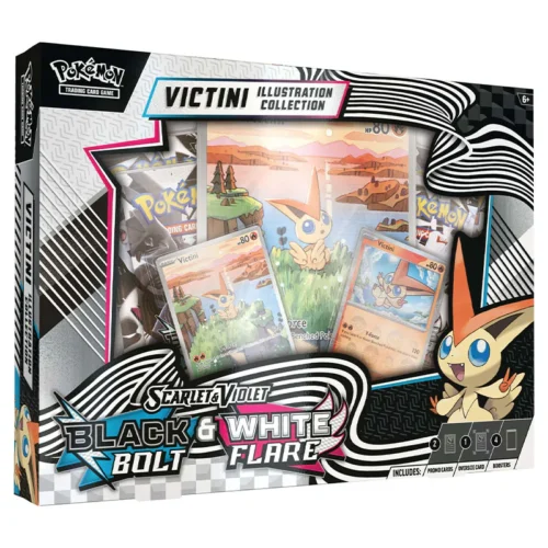 Pokémon - Black Bolt & White Flare - Victini Illustration Collection