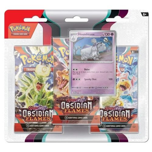 Pokémon - Obsidian Flames - 3 Pack Blister - Houndstone