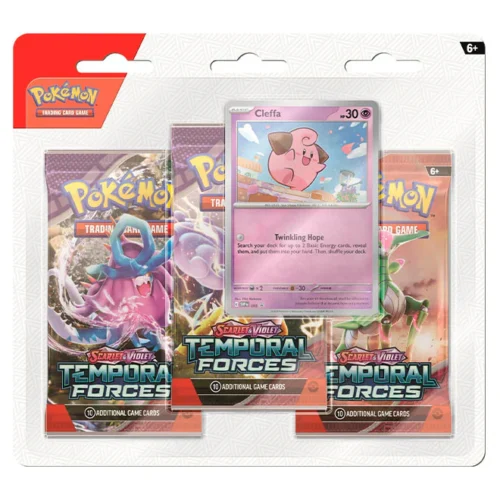 Pokémon - Temporal Forces - 3 Pack Blister - Cleffa