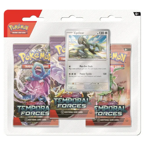 Pokémon - Temporal Forces - 3 Pack Blister - Cyclizar