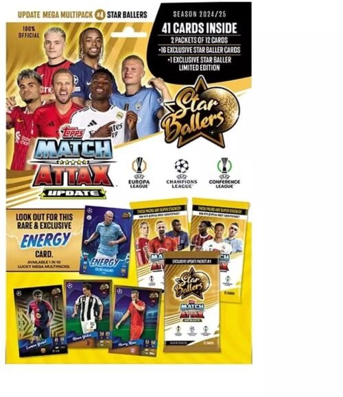 Topps Match Attax 24/25 - Update Mega Multipack #4 - Star Ballers