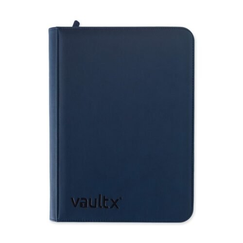 VaultX - Zip Binder - 9 Pocket - Blauw