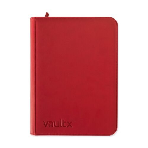 VaultX - Zip Binder - 9 Pocket - Rood