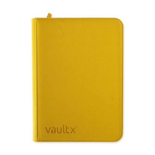 VaultX - Zip Binder - 9 Pocket - Geel
