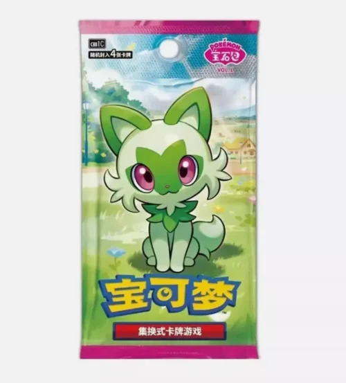 Pokémon - S Chinese - Gem Pack 1 Booster Pack