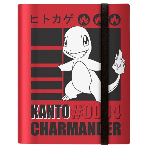 Ultra Pro - Pokémon - Elite Series - Charmander - 9-Pocket Zippered PRO Binder