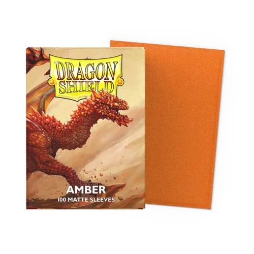 Dragon Shield - Matte Sleeves - Kies je kleur! - Amber