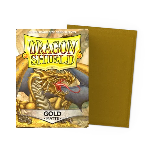 Dragon Shield - Matte Sleeves - Kies je kleur! - Gold