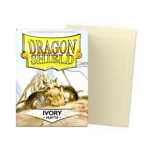 Dragon Shield - Matte Sleeves - Kies je kleur! - Ivory