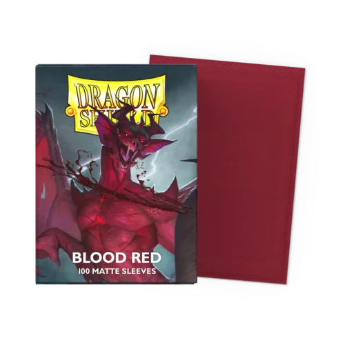 Dragon Shield - Matte Sleeves - Kies je kleur! - Blood Red