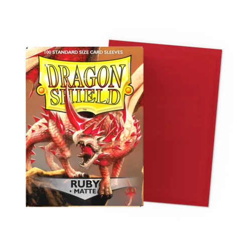 Dragon Shield - Matte Sleeves - Kies je kleur! - Ruby