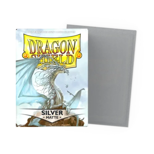 Dragon Shield - Matte Sleeves - Kies je kleur! - Silver
