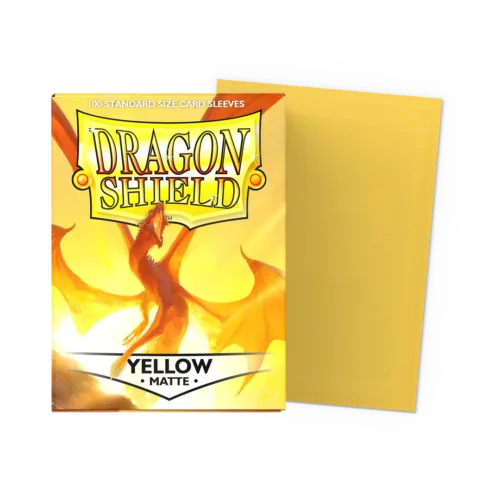 Dragon Shield - Matte Sleeves - Kies je kleur! - Yellow