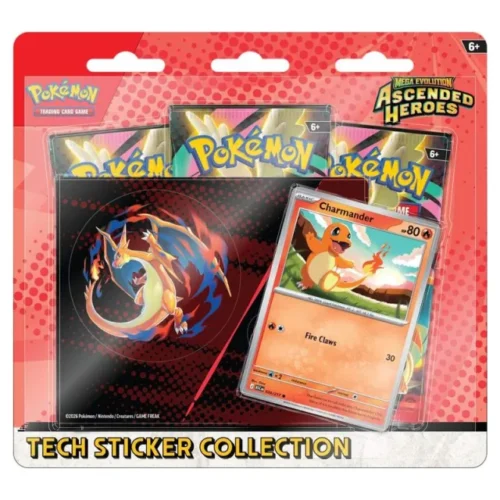Pok&eacute;mon - Ascended Heroes - Tech Sticker Collection - Charmander