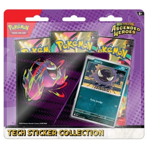 Pok&eacute;mon - Ascended Heroes - Tech Sticker Collection - Ghastly
