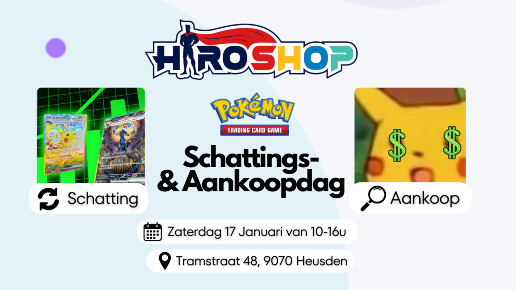 Pokémon Schattings- & Aankoopdag