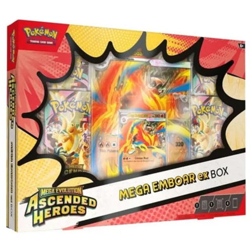 Pokémon - Ascended Heroes - Mega Emboar ex Box