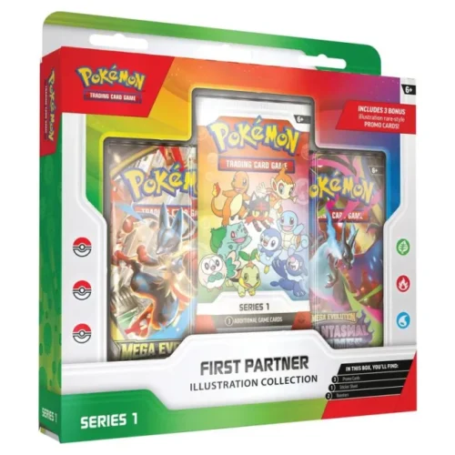 Pok&eacute;mon - First Partner Illustration Collection Box