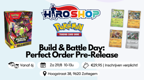 Toernooi – Pokémon – Build & Battle Day: Pre-Release